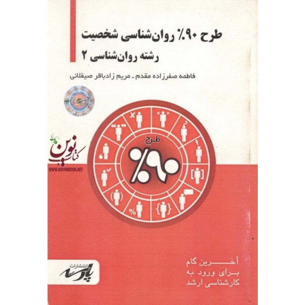 تالیف کتاب طرح 90% روان شناسی شخصیت(روان شناسی2)، انتشارات آترین پارسه (موسسه پارسه)، سال ۹۴ تالیف کتاب طرح 90% روان شناسی شخصیت(روان شناسی2)، انتشارات آترین پارسه (موسسه پارسه)، سال ۹۴